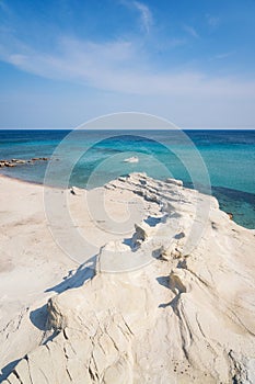 Alacati Delikli Koy Beach in Cesme Town, Izmir