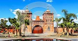 Aladin castel in marrakech photo