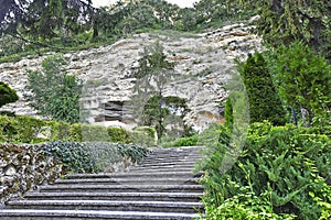 Aladzha Monastery is located in a modern natural park