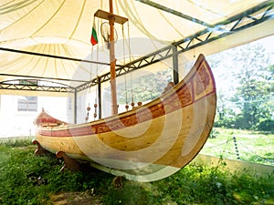 Alamana represents a long history of handmade wooden boats