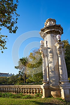 Alameda Albereda column in Valencia