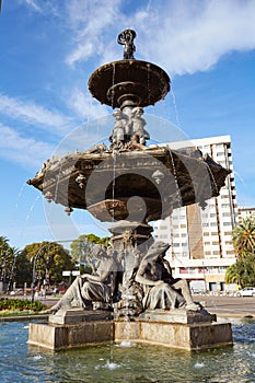 Alameda fountain in albereda at Valencia