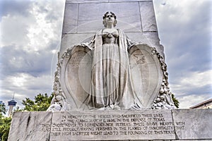 Alamo Heroes Cenotaph Memorial San Antonio Texas