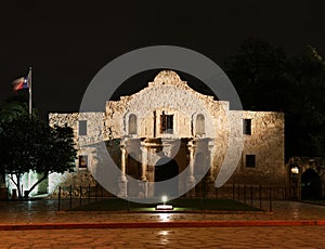 Alamo at Night photo