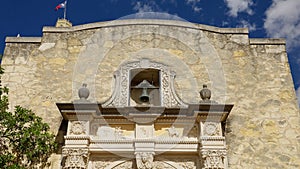 The Alamo in San Antonio is the most famous landmark in the city