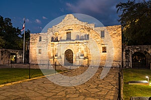 The Alamo in San Antonio, Texas