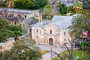 The Alamo in San Antonio, Texas