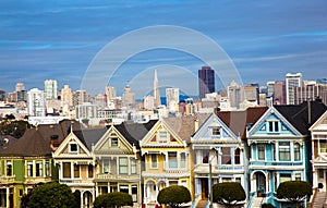 Alamo Square San Francisco California photo