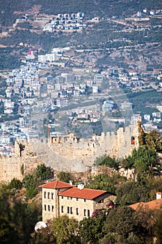 Alanya Castle is a medieval fortress in the city of Alanya in southern Turkey