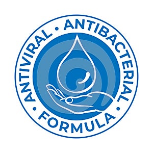 Antiviral antibacterial formula - Hand sanitizer photo