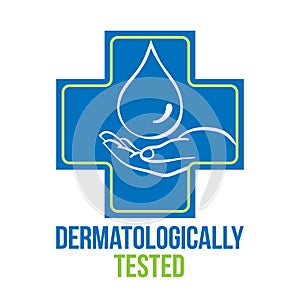 Dermatologically tested - Hand sanitizer antiviral antibacterial formula photo