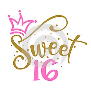 Sweet Sixteen 16th Birthday teenage girl year anniversary photo