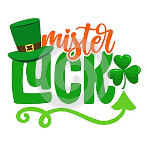Mister Lucky - funny St Patrick\'s Day photo