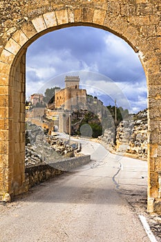 Alarcon castle in Spain