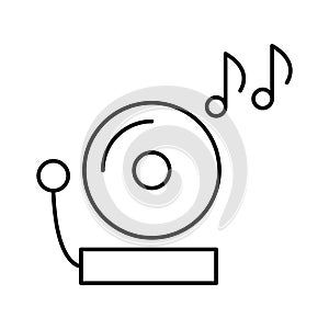 Alarm bell Vector icon which can easily modify or edit