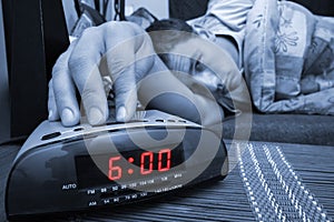 Alarm clock guy photo