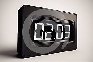 Alarm clock icon illustration design. 02.03, illustration. Generative AI