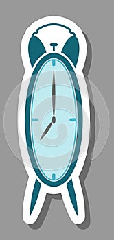 Alarm clock icon that symbolizes timing and deadline