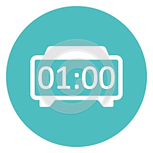 Alarm clock Isolated Vector Icon fully editable