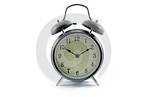 Alarm clock isolated with white background