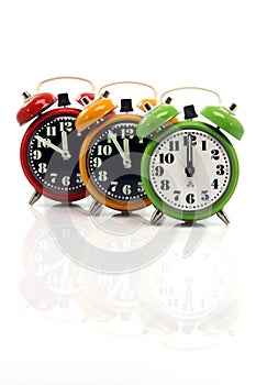 Alarm clocks vertical