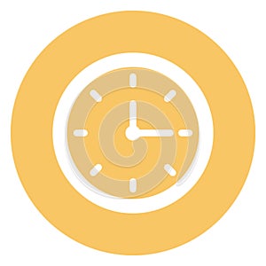Alarm Isolated Vector Icon fully editable