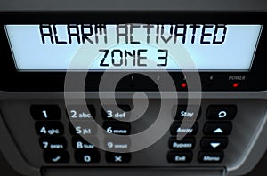 Alarm Panel Activated