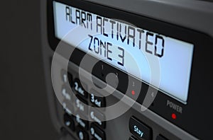 Alarm Panel Activated