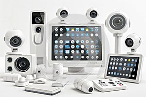 Alarm systems document privacy and motion in documentaries using video cameras, CCTV, and digital camera technologies.