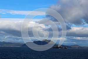 Alaska, Coast of Unga Island, Aleutian Islands, United States