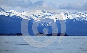 Alaska coastline at Juneau