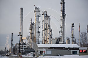 Alaska crude refinery