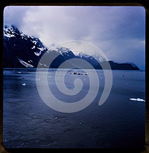 Alaska cruise. 35 mm slides 1970`s vintage travel and family outings