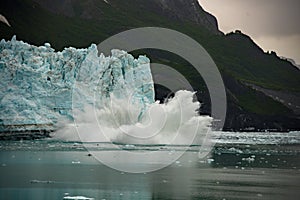 Alaska Glacier Bay Calving