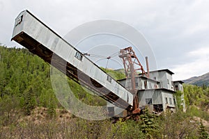 Alaska Gold Mine Dredge
