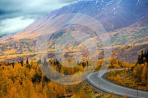 Alaska Highway from Haines Junction, Yukon Territories to Haines, Alaska