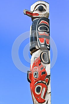 Alaska Huna Tlingit Totem Pole Art 2