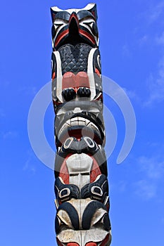 Alaska Huna Tlingit Totem Pole Artwork