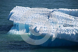 Alaska, iceberg in Icy Bay of the Wrangell-Saint-Elias Wilderness