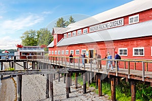 Alaska Icy Strait Point Cannery Visitors