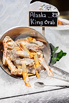 Alaska King crab