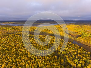 Alaska Landscape in the morning, Alaska, USA