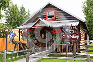 Alaska Mostly Moose Gift Shop Talkeetna