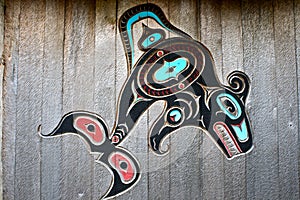 Alaska natives carving photo
