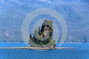 Alaska-New Eddystone Rock Misty Fjords National Monument Park