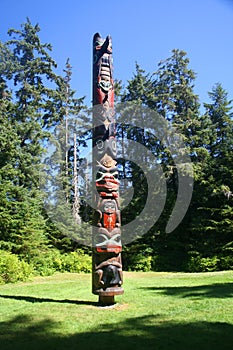 Alaska Totem Pole photo