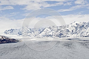 Alaskan glacial valley