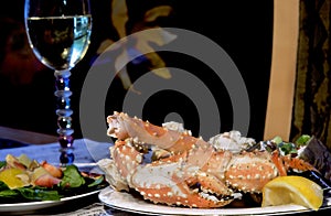 Alaskan King Crab Dinner