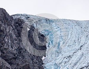 Alaskan melting glacier