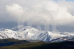 Alaskan mountain range